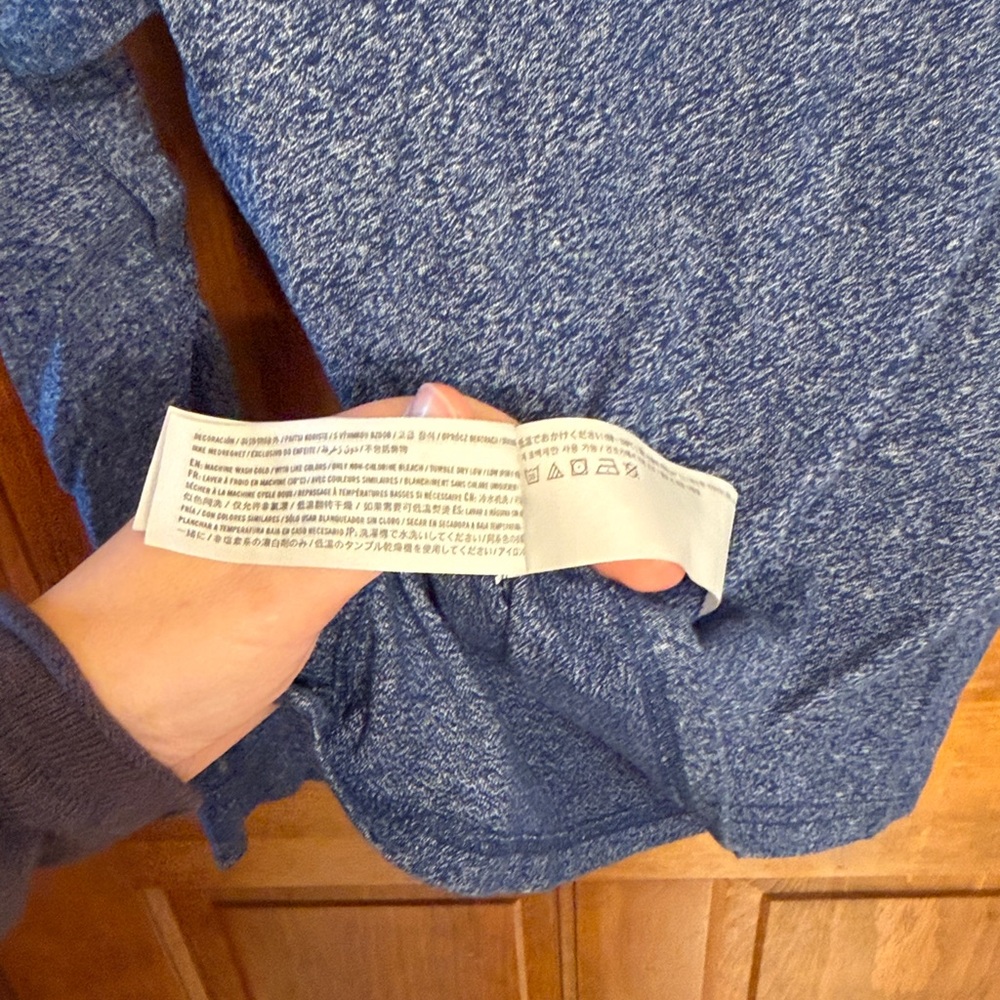 Abercrombie Kids Heathered Blue Top - Picture 5 of 5